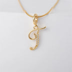 Collier lettre | modèle #SNEEK Ma boutique