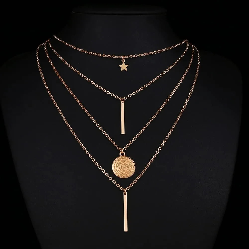 Collier multi rang | modèle #MEHN