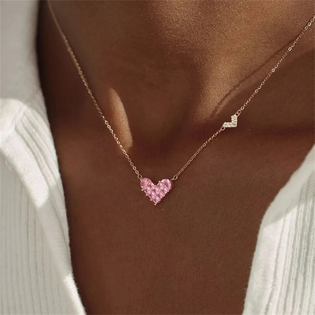 Collier cœur | modèle #ROSE