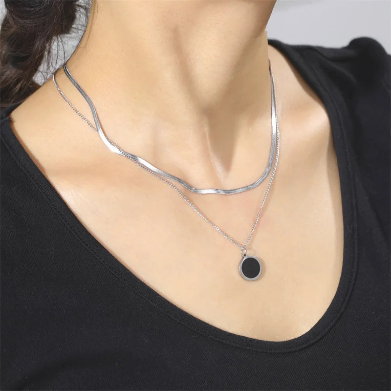 Collier noir | modèle #CERCAH