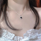 Collier noir | modèle #ANIMA Ma boutique