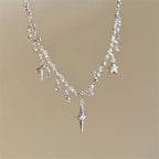 Collier en croix pour femme | modèle #AGHIO Ma boutique