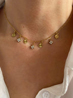 Collier acier inoxydable femme | modèle #GANWA Colliane