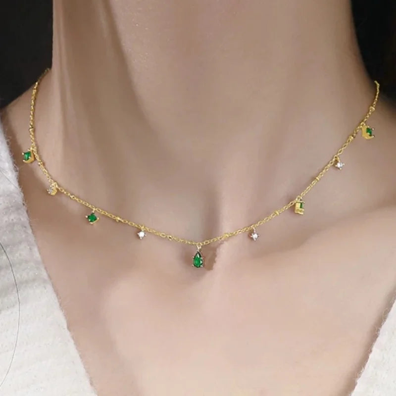 Collier vert | modèle #OLDEE
