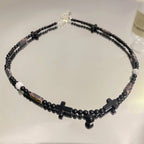Collier noir | modèle #TCHANA Ma boutique