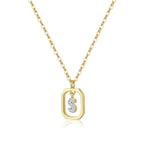 Collier lettre | modèle #QUADA Ma boutique