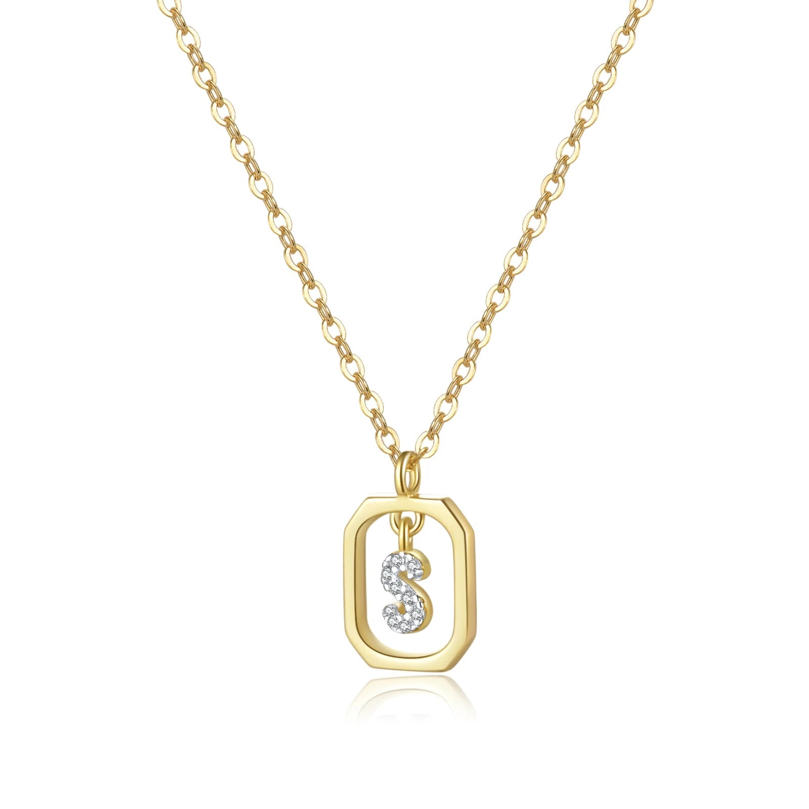Collier lettre | modèle #QUADA Ma boutique