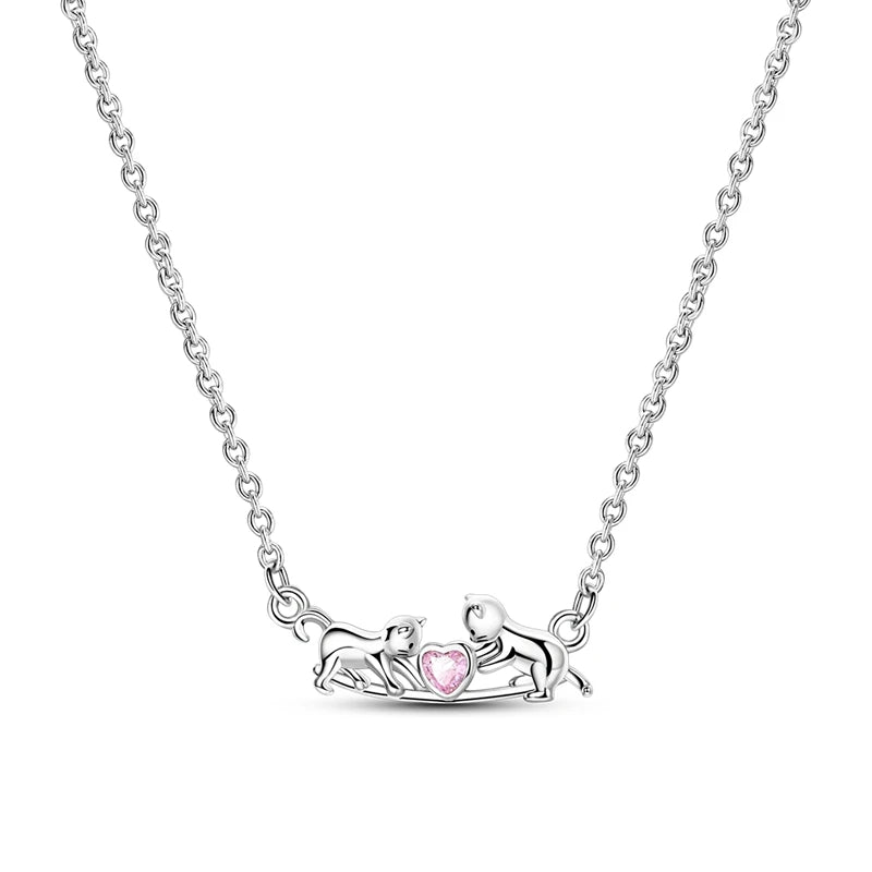 Collier rose | modèle #CHUCHIA