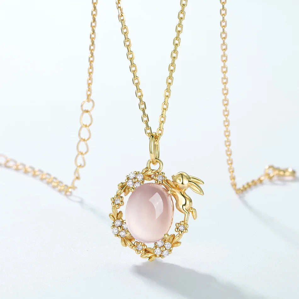 Collier rose | modèle #ELIWA