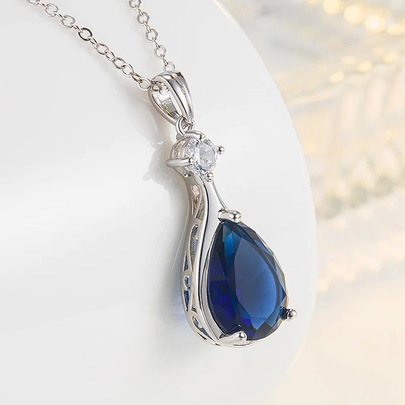 Collier bleu | modèle #LUPA