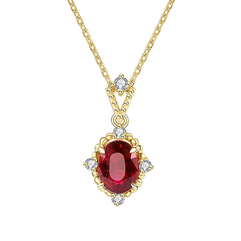 Collier rouge femme | modèle #BULIS