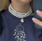 Collier ras de cou | modèle #LAMSIA Colliane