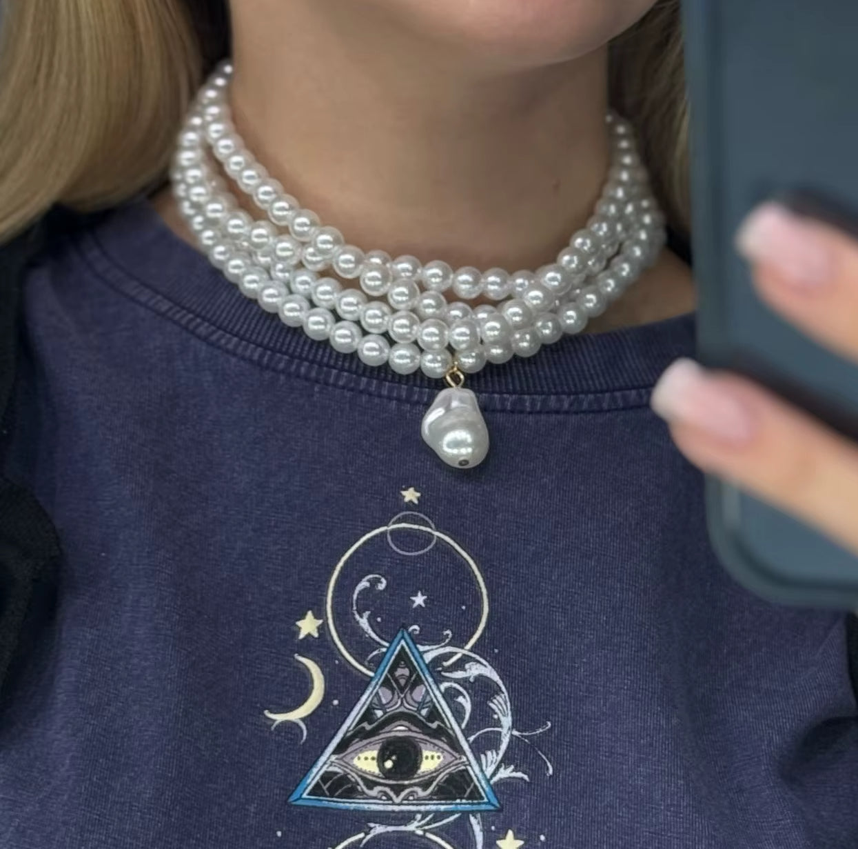 Collier ras de cou | modèle #LAMSIA Colliane